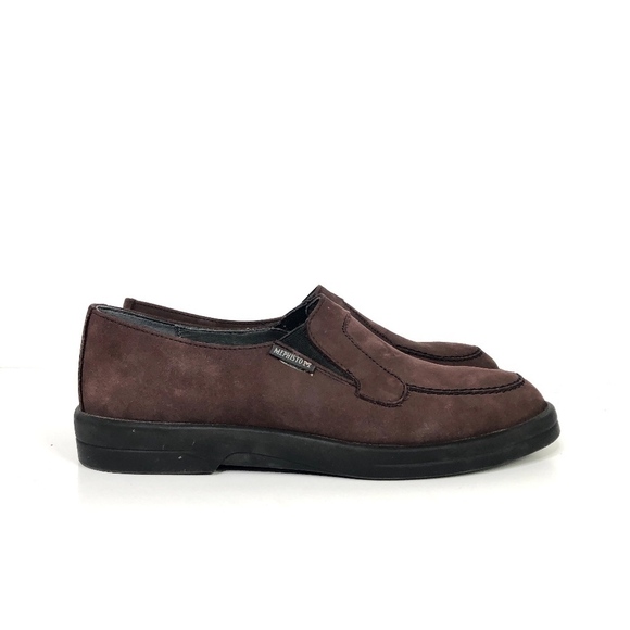 Mephisto LEILA Burgundy Suede Loafer - Picture 2 of 8